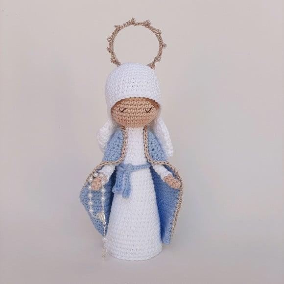 Nossa Senhora das Graças Crochê Amigurumi