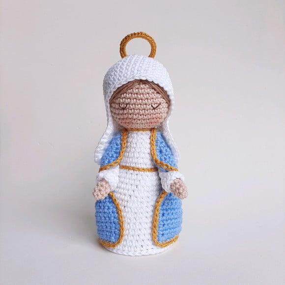 Nossa Senhora das Graças Crochê Amigurumi