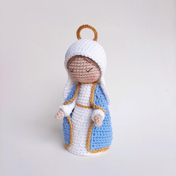 Nossa Senhora das Graças Crochê Amigurumi