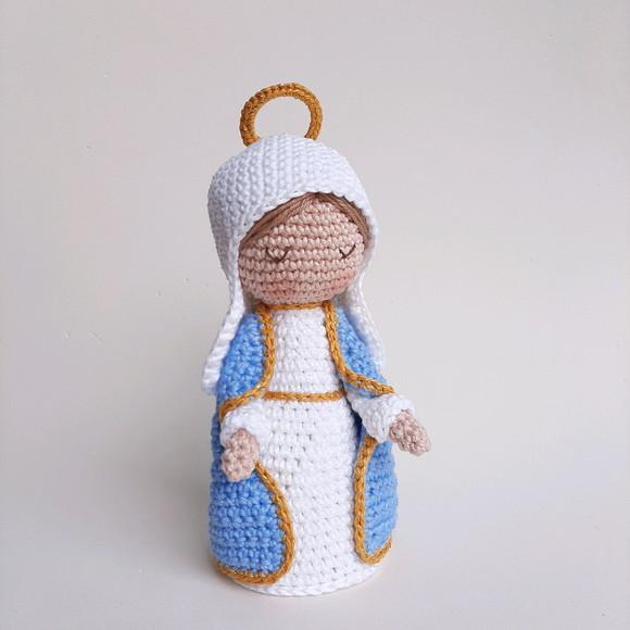 Nossa Senhora das Graças Crochê Amigurumi