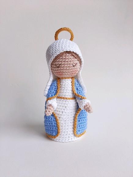 Nossa Senhora das Graças Crochê Amigurumi
