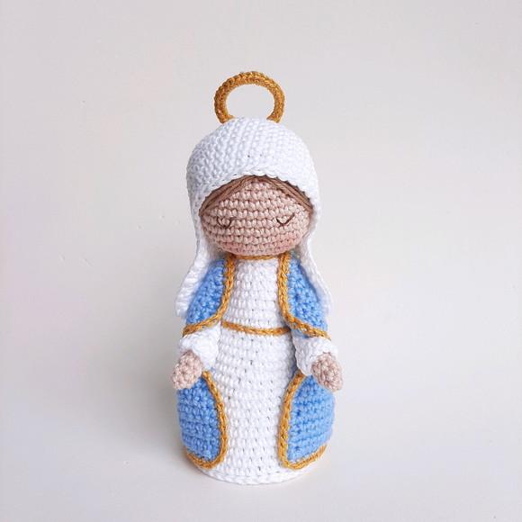 Nossa Senhora das Graças Crochê Amigurumi