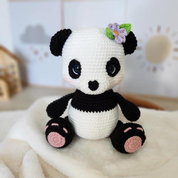 Panda Amigurumi Crochê