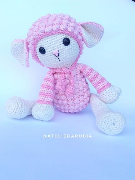 Ovelhinha Amigurumi de crochê