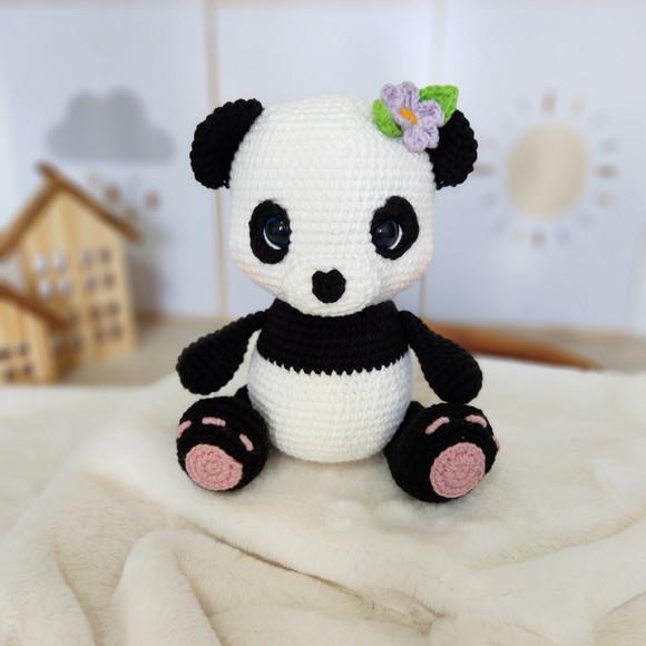 Panda Amigurumi Crochê