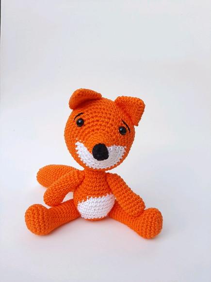 Raposa Croche Amigurumi