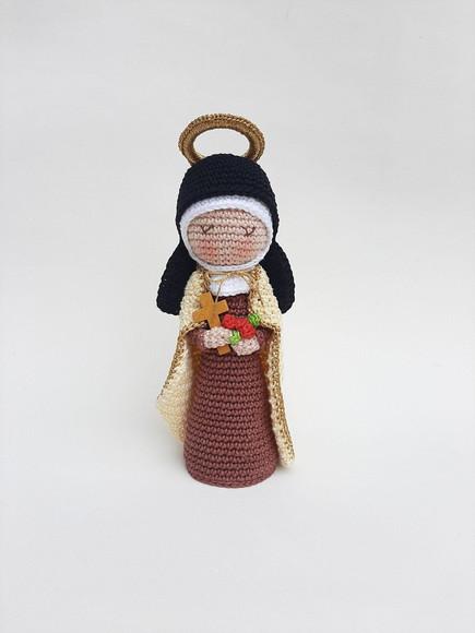 Santa Terezinha Crochê Amigurumi