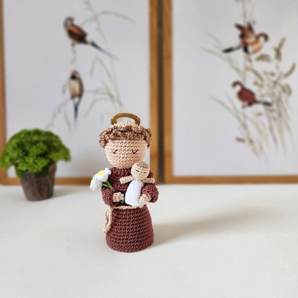 Santo Antônio Crochê Amigurumi