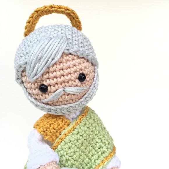 São Matias de Crochê Amigurumi Santinho