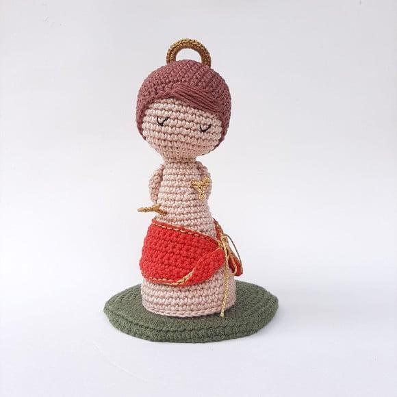 São Sebastião Crochê Amigurumi