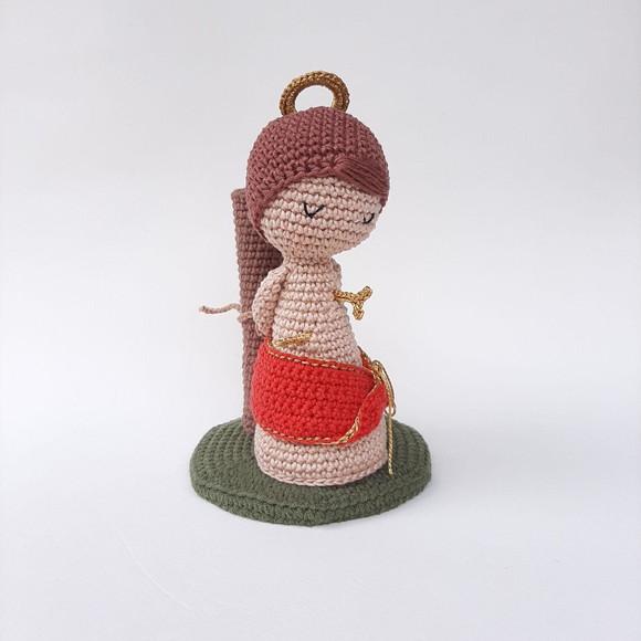 São Sebastião Crochê Amigurumi