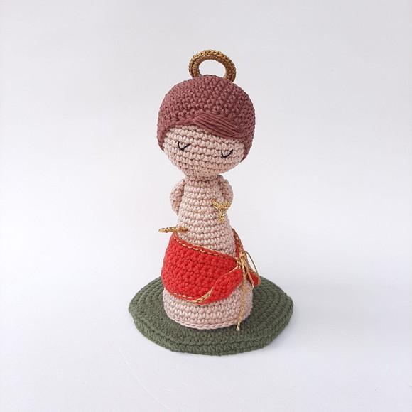 São Sebastião Crochê Amigurumi