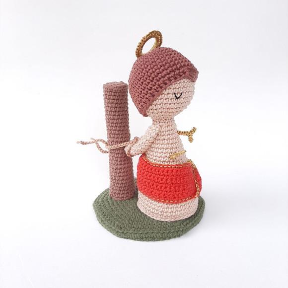 São Sebastião Crochê Amigurumi