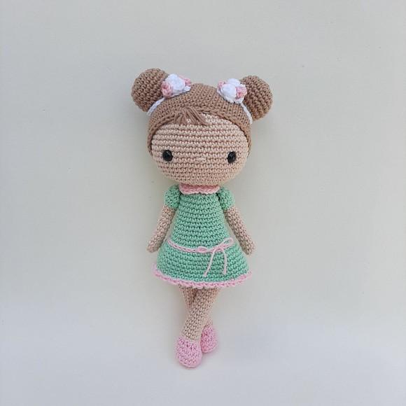 Trio Bonecas de Crochê Amigurumi