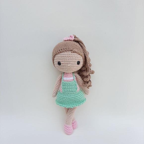 Trio Bonecas de Crochê Amigurumi