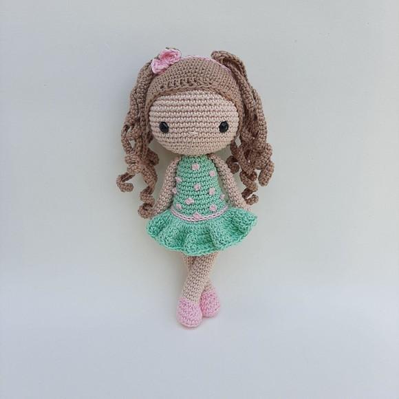 Trio Bonecas de Crochê Amigurumi