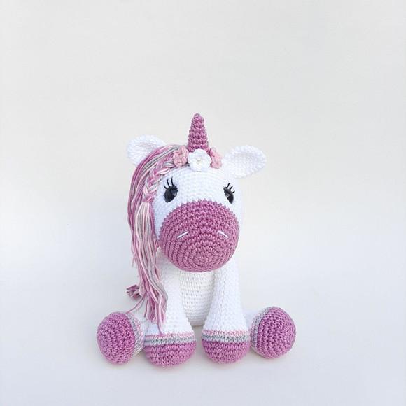 Unicórnio de Crochê Amigurumi