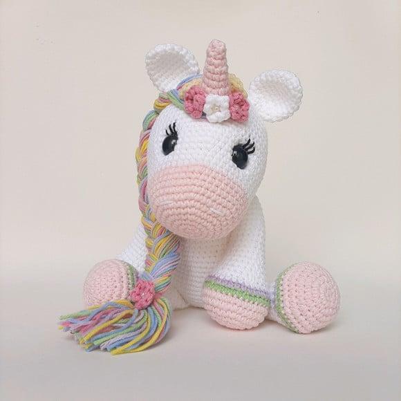 Unicórnio de Crochê Amigurumi