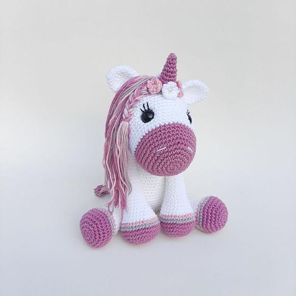 Unicórnio de Crochê Amigurumi