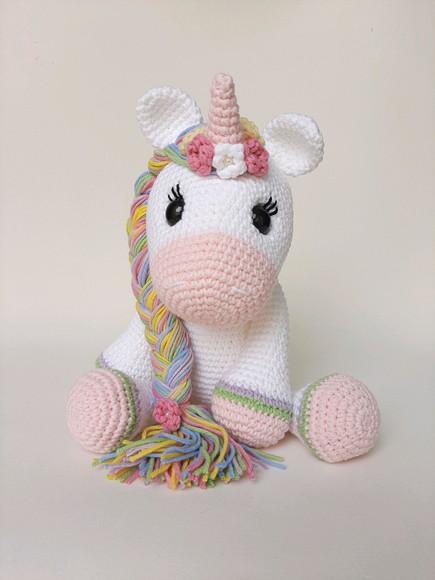 Unicórnio de Crochê Amigurumi