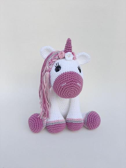 Unicórnio de Crochê Amigurumi