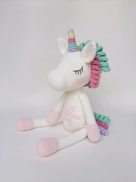 Unicórnio de Crochê Amigurumi
