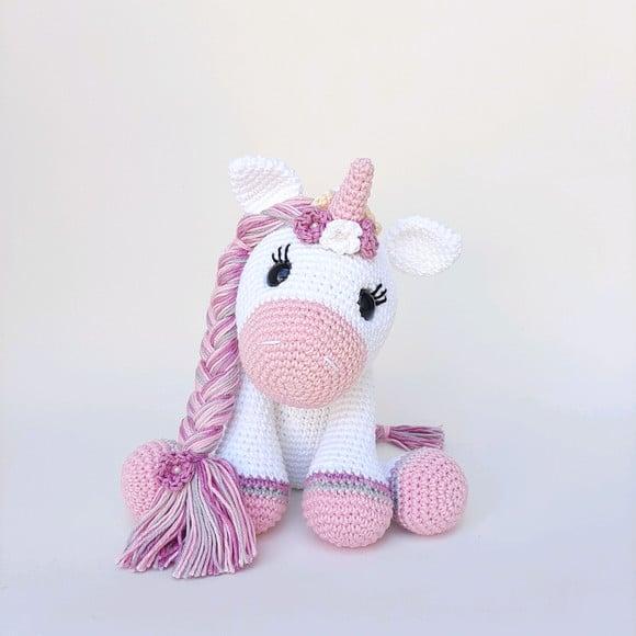 Unicórnio de Crochê Amigurumi