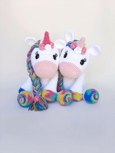 Unicórnio de Crochê Amigurumi