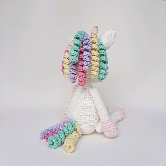 Unicórnio de Crochê Amigurumi