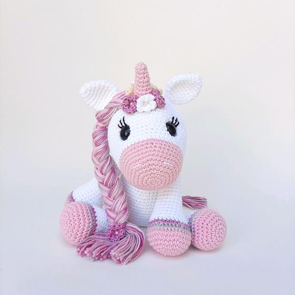 Unicórnio de Crochê Amigurumi