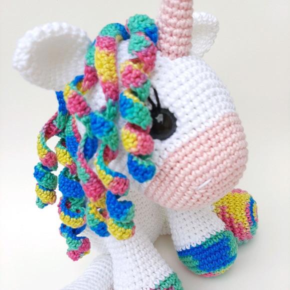 Unicórnio de Crochê Amigurumi