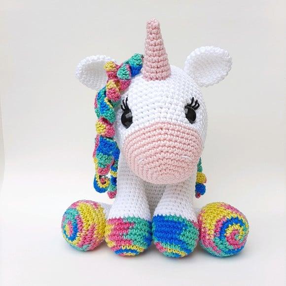 Unicórnio de Crochê Amigurumi