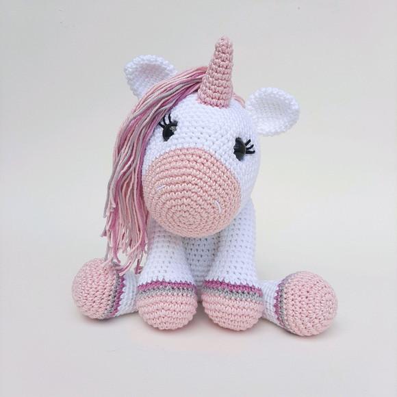 Unicórnio de Crochê Amigurumi