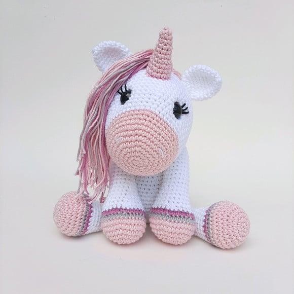 Unicórnio de Crochê Amigurumi