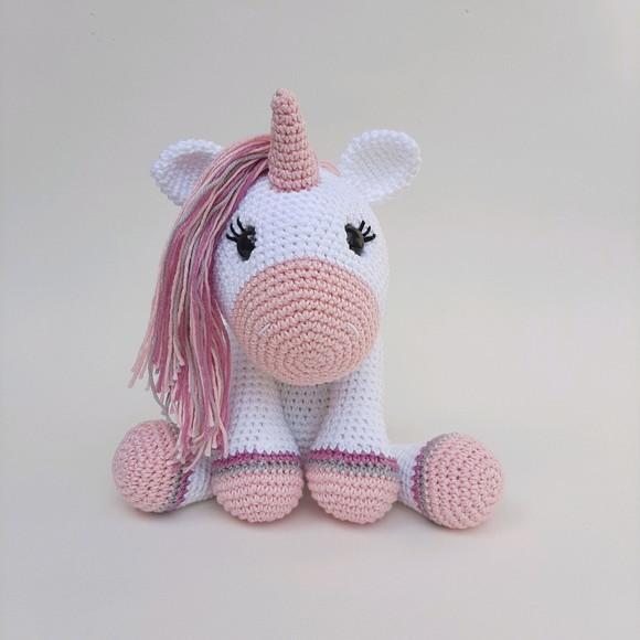 Unicórnio de Crochê Amigurumi
