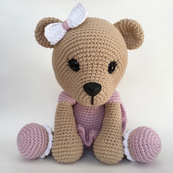 Ursinha de Crochê Amigurumi