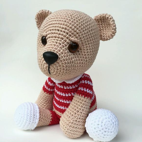 Ursinho Crochê Amigurumi Urso