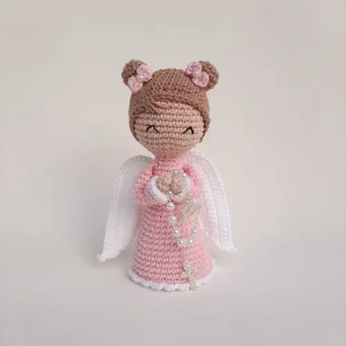 Anjinha da guarda de crochê Amigurumi