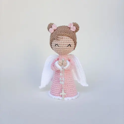 Anjinha da guarda de crochê Amigurumi