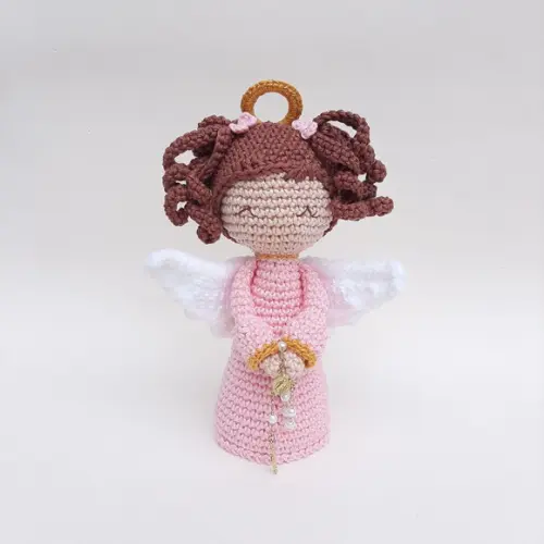 Anjinha da guarda de crochê Amigurumi