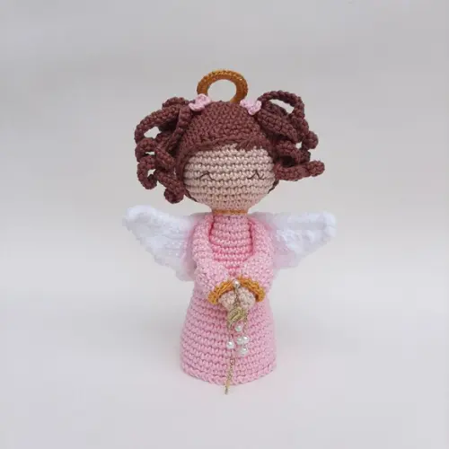 Anjinha da guarda de crochê Amigurumi