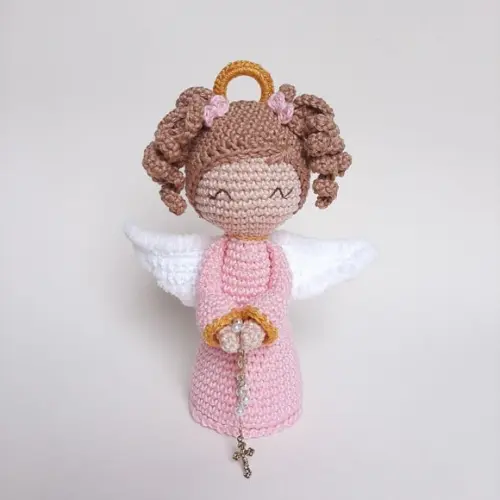 Anjinha da guarda de crochê Amigurumi