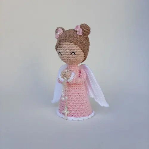 Anjinha da guarda de crochê Amigurumi