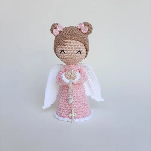 Anjinha da guarda de crochê Amigurumi