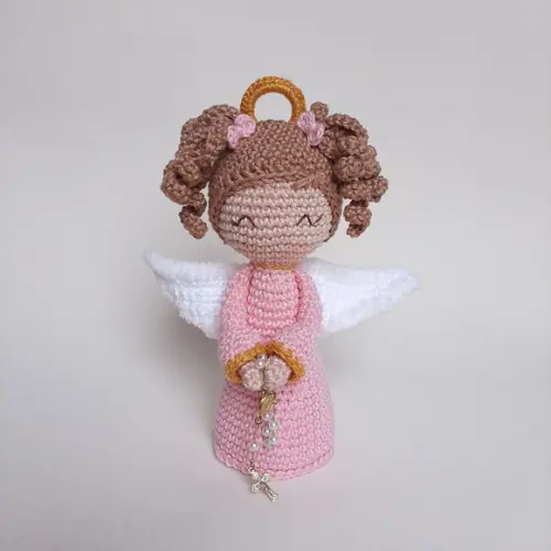 Anjinha da guarda de crochê Amigurumi