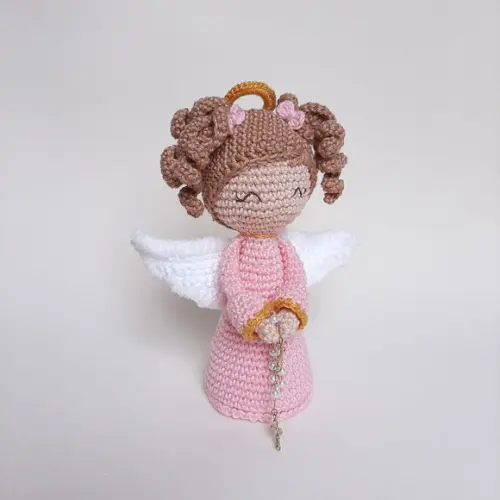 Anjinha da guarda de crochê Amigurumi