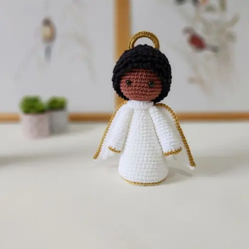Anjinho da Guarda de Crochê Amigurumi