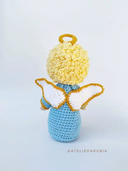 Anjinho da Guarda de crochê Amigurumi