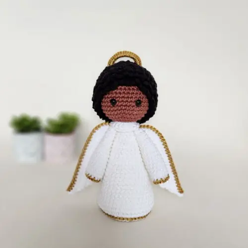 Anjinho da Guarda de Crochê Amigurumi