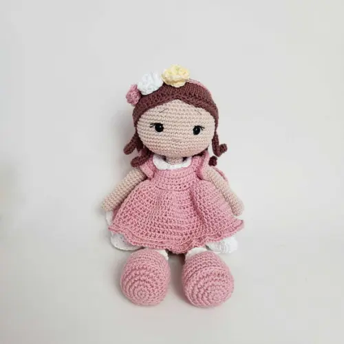 Boneca de Crochê Amigurumi